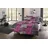 Linon beere 155 x 220 cm + 80 x 80 cm