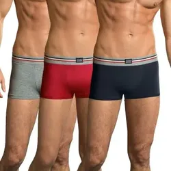 Jockey 3P Cotton Stretch Short Trunk Mixed Baumwolle Large Herren