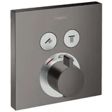 Hansgrohe ShowerSelect Thermostat Unterputz 2 Verbraucher brushed black chrome 15763340