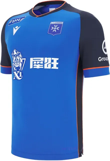 Macron AJ Auxerre Trikot 3rd 2025/2026 Blau