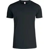 New Wave Clique Basic Active\" Sportshirt Herren 99 - schwarz L