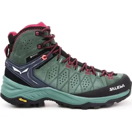 Salewa Alp Trainer 2 Mid GTX Damen Duck Green/Rhododendon 40,5