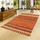 Pergamon Natur Teppich Kelim Kalleen Terrakotta 200x300cm