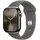 Apple Watch Series 10 GPS + Cellular 46 mm Titangehäuse natur Sportarmband steingrau S/M