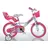 14 Zoll RH 25 cm weiß/rosa