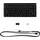 HyperX Alloy Rise 75 lineare Schalter QWERTY