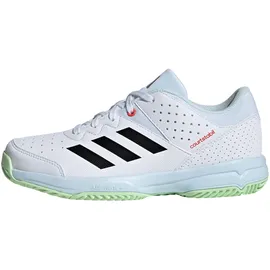 adidas Court Stabil Schuhe Sneaker, Cloud White Core Black Semi Green, 38