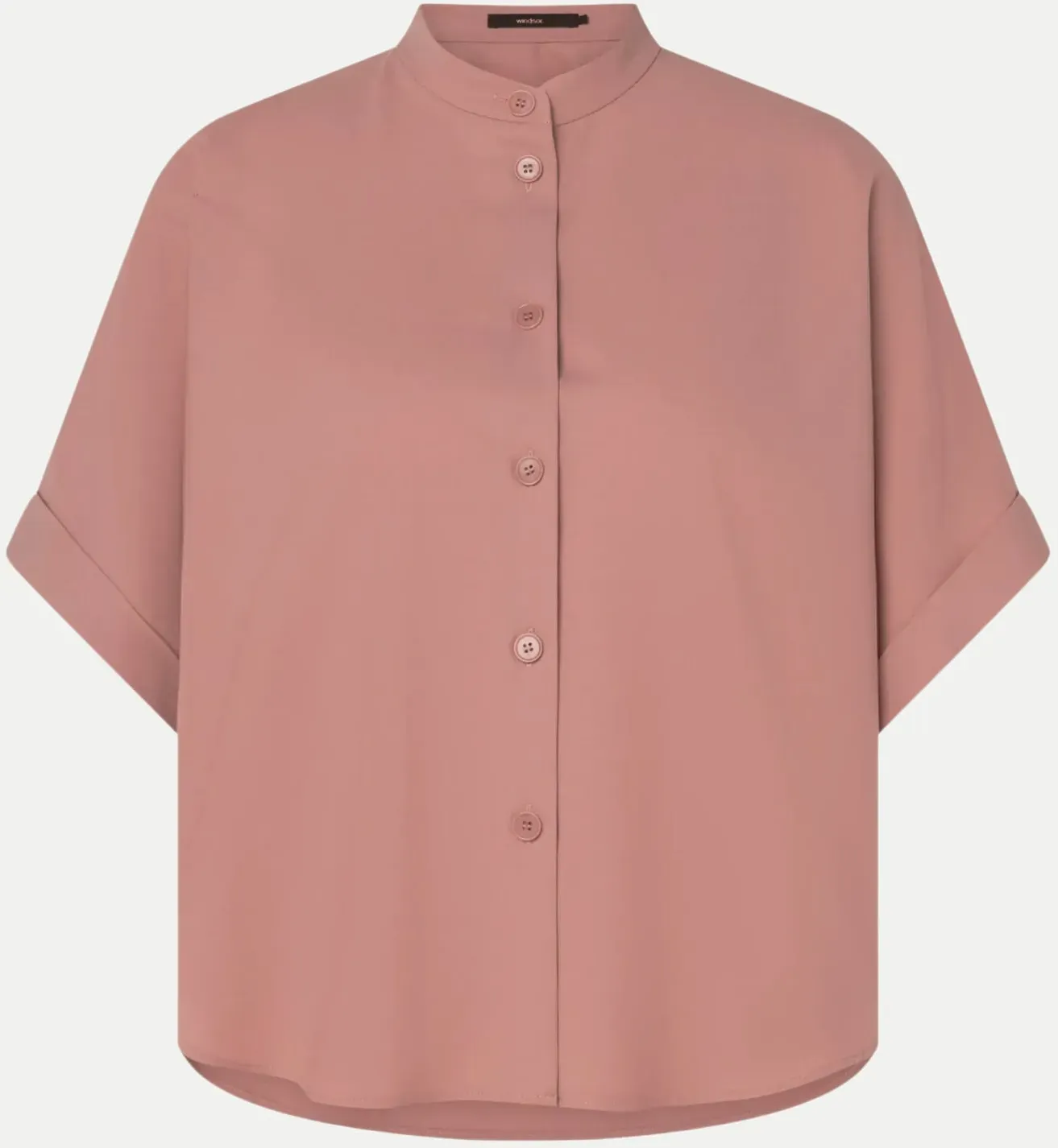 Zarte Wollbluse Rosa 34