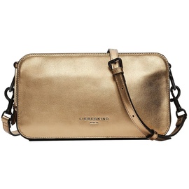 Liebeskind Berlin Metallic Foil Clarice Crossbody Bag Gold