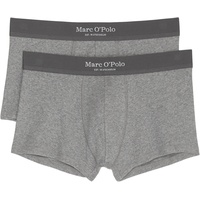 Marc O'Polo Pants kurz, 2er-Pack, Gummibund, für Herren, GREY,