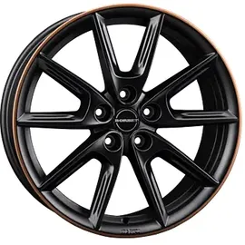 Borbet LX18 8,0 x 18 5 x 112 ET40 MB66,6 Schwarz/Bronze Matt