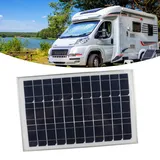 Tragbares 100-w-18-v-monokristallines Solarmodul-set Für Camping Und Fahrzeuge – 42 X 27 Cm, Multi-schnittstelle Mit Mppt-regler