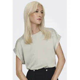 Only Onllieke S/S SATIN MIX TOP WVN Noos - L