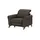 Uno Relaxsessel Basel Leder 99 x 87 x 96 cm Braun elektrisch