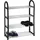 Koopmann International Schuhregal 50 x 65 x 19 cm schwarz / schwarz
