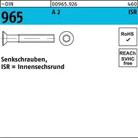 Industrial Quality Supplies DIN 965 Form CE Senkkopfschraube M1,6x3