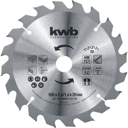 kwb 582359, Kunststoff, Sperrholz, Weichholz, Laminat, Holz, Hartplatte, 14 cm,