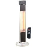 Semptec Urban Survival Technology IR-Stand-Heizstrahler, Fernbedienung, Timer, 3-stufig, 2.000 W, IP34