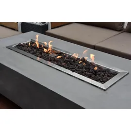 ELEMENTI Gas Feuerstelle Granvill Ø 152 cm Grau
