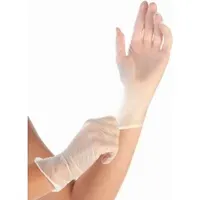 Franz-Mensch Hygonorm® Vinylhandschuhe Ideal Fit, puderfrei, transparent, 100 Stück, Größe XL