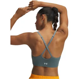 Under Armour Vanish Seamless Low Bra Blau/Weiß M