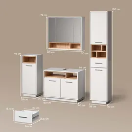 livinity Temo 4-tlg. Weiß/Sonoma