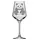 eXODA Weinglas Panda niedlich stilvolles Trinkglas für Weinliebhaber 350 ml