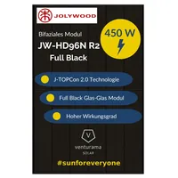 Jolywood Solar Jolywood JW-HD96N R2 450W Full Black –