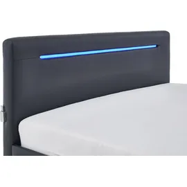 Meise Möbel Circle Polsterbett mit LED Beleuchtung