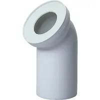 Sanitärtechnik Eisenberg WC-Anschlussstück DN 100 - 45° Weiß