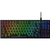 Kingston HyperX Alloy Origins Core Tenkeyless DE Kabelgebunden Gaming-Tastatur Deutsch, QWERTZ Schwarz