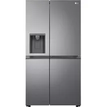 LG GSJV51DSXE Side-by-Side (635 l, 910 mm hoch, Grau)
