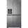 LG GSJV51DSXE Side-by-Side (635 l, 910 mm hoch, Grau)