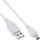 InLine USB-A auf Mini-USB 1 m Weiß