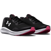 Under Armour UA GGS Charged Pursuit 3 Laufschuhe, Black/Jet Gray/White, 37.5 EU