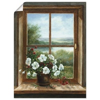 Artland Wandbild »Blumen am Fenster«, Arrangements, (1 St.), als