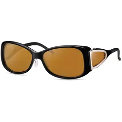 Sonnenbrille ESCHENBACH OPTIK "ambelis", Damen, schwarz, casual, Brillen, mit anpassbaren Stegarmen
