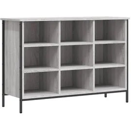 vidaXL Schuhregal 100 x 70 x 35 cm grau / grau