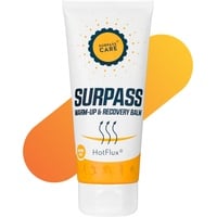 Surpass-Care SURPASS - Wärmesalbe Sport, Wärmende Salbe, Langanhaltendes Wärmegefühl, Wärmesalbe Muskelverspannung, Aufwärmen ohne Brennen, Wärme Gel vor Dem und Nach der Sport - 200 ml