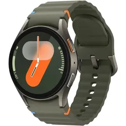 Samsung Galaxy Watch 7 [inkl. Kautschukarmband grün] 40mm Aluminiumgehäuse grün (Neu differenzbesteuert)