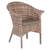 SonnenPartner Cayman Gartenstuhl 69 x 65 x 80 cm beige/grau