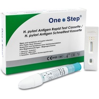 One+Step Helicobacter Pylori Magenkeim Test (Stuhl) Schnelltestkassette - Selbsttest für Zuhause 2 St