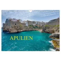 Calvendo Apulien (Wandkalender 2026 DIN A4 quer), CALVENDO Monatskalender
