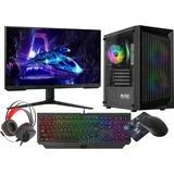 VIST Gaming PC Komplett Set R7 5700G 32GB RX VEGA8 SSD 1TB nVme WIFI Win11 24"