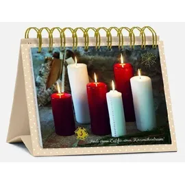 Korsch Verlag Tisch-Adventskalender Zeit für 24 Atempausen