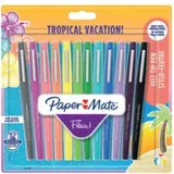 Paper Mate Flair Filzstifte - mittlere Spitze (0,7mm) | Tropical Vacation M 0.7 mm Multicolor One Size