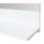 Mendler Wandspiegel mit Ablage HWC-B19, Badspiegel Badezimmer, hochglanz 75x60cm ~ weiß