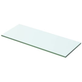 vidaXL Regalboden Glas Transparent 50x15 cm - Transparent