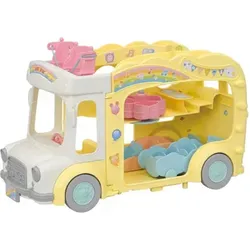 EPOCH 5744 Sylvanian Families® Erlebniskindergarten Bus Regenbogen