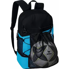 Erima Six Wings Rucksack Curacao/Schwarz